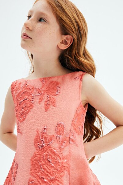 Lia Lea Girl's Pink Dress 23pssl01986