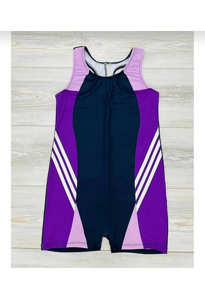 GC GÖKHAN CLUB Girls' Swimsuit with Swim Shorts