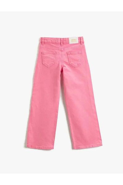 Koton Girl's Jean Trousers Pink 3skg40051ad