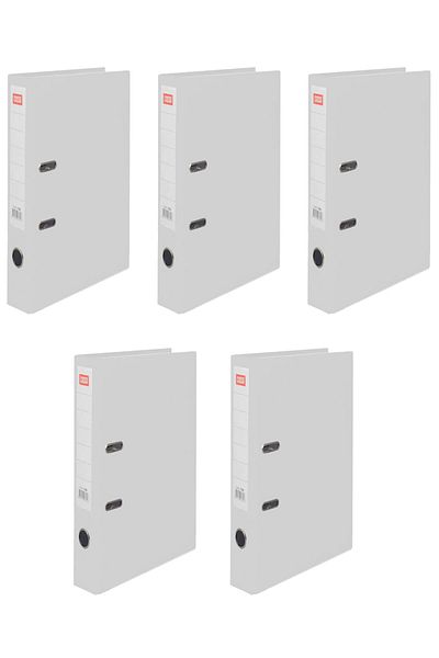 Has ozalit Cassa Stainless Steel Gray Large Folder Set of 5 for Filing and Archivesing