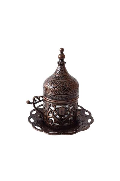 kapadokyahediyelik Turkish Coffee Cup, Double Cast Coffee Pot