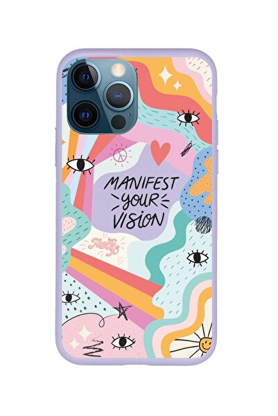 KaffCase Iphone 14 Pro Max Manifest Your Vısion Desenli Lansman Premium Telef...