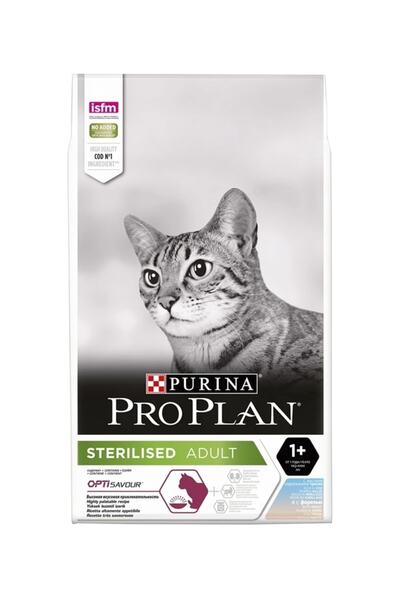 Pro Plan Morina Ve Okyanus Balıklı Kısır Kedi Maması 10 Kg