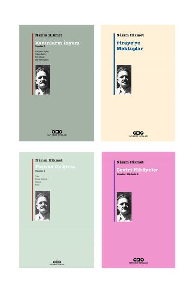 TÜRKİYE İŞ BANKASI KÜLTÜR YAYINLARI Kadınların Isyanı - Oyunlar 5 + Piraye’ye Mektuplar + Ferhad Ile Şirin + Çeviri Hikayeler- 4 Kitap S