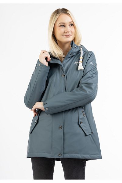 Schmuddelwedda Webpelzfutter Keyti ile Regenjacke