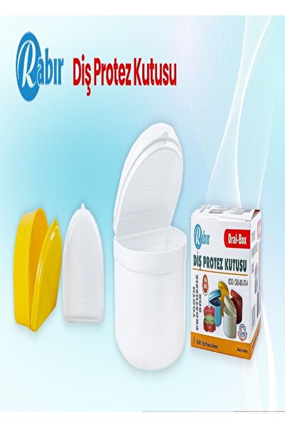 RABIR Diş Protez Saklama Kutusu