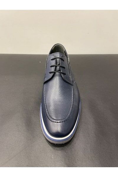 JAMES FRANCO Men's Genuine Leather Eva Sole Classic Shoes
