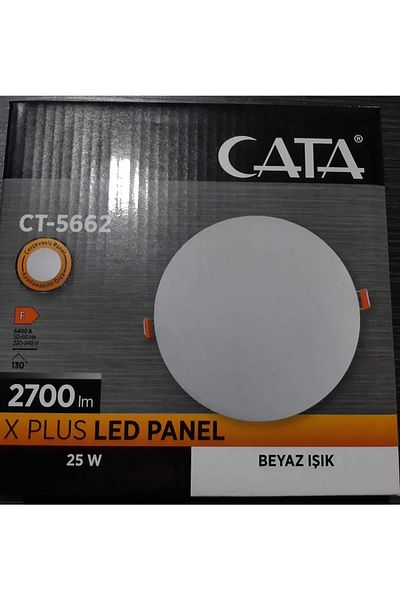 Cata Ct-5662 25 Watt X Plus Led Panel White Light