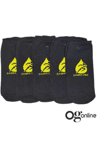 SAUNA SUIT Модел на маратонки за мъже Унисекс чорапи до глезена Невидими неплъзгащи се чорапи до глезена