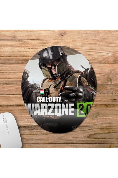 Pixxa نموذج لوحة الماوس بمساعدة المعصم من Call Of Duty: Warzone - بيضاوي واحد