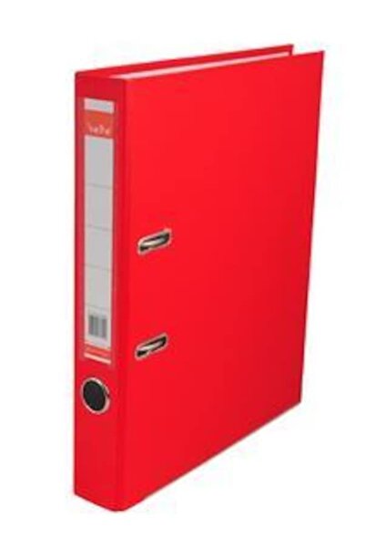 VELTE Red Narrow Plastic Folder