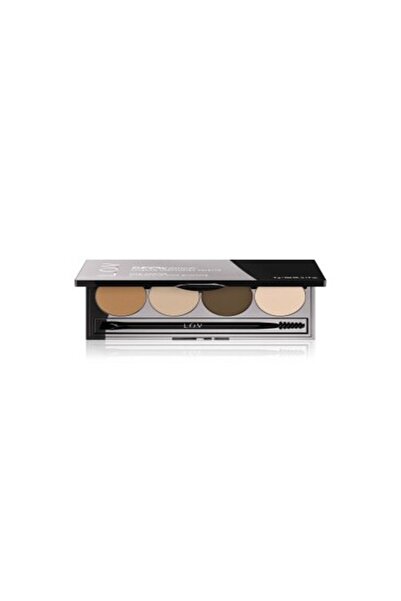 LOV L.o.v Browttitude Kaş Paleti Eyebrow Multi 300 Contouring Palet Uzun Kalıcı