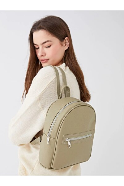 LC Waikiki Γυναικείο σακίδιο πλάτης Lcw Accessories Leather Look