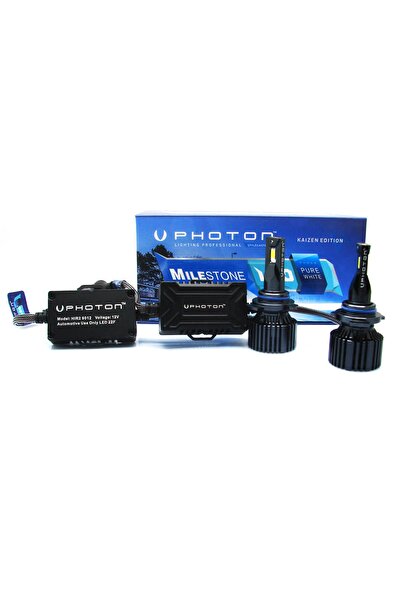 Photon Milestone Hır2 9012 12000 Lumens Rebust Edition +3 Plus Led Xenon Yeni Seri Ml2632