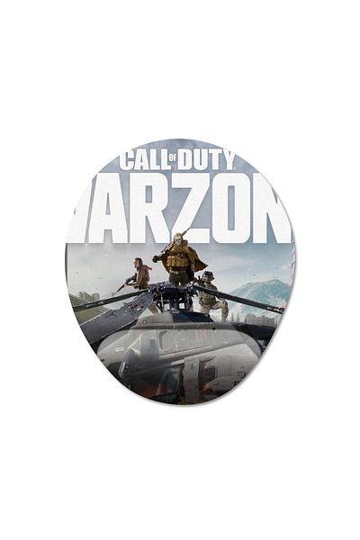 Pixxa نموذج لوحة الماوس بمساعدة المعصم من Call Of Duty: Warzone - 2 بيضاوي