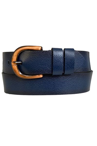 GoDeri Piele autentică 100%, cataramă de culoare legendară arămii, curea de blugi pentru blugi pentru femei 4 cm=26-cupru