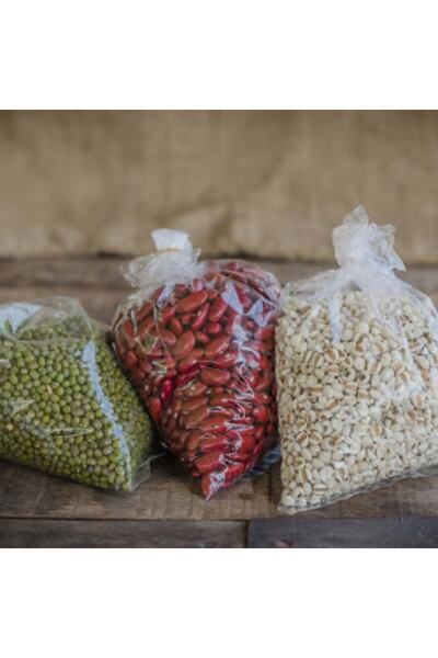 Merpak Ambalaj Bakkaliye Torbası 5'lik 1 Kg 30x52 Cm Naylon Torba Dolap Poşeti Şeffaf Bakliyat Torbası