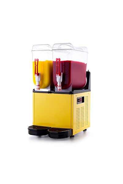 TEKTIKLAMUTFAK Iki Hazneli Ice Slush Makinesi