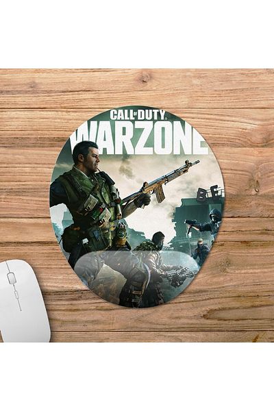 Pixxa نموذج لوحة الماوس بمساعدة المعصم من Call Of Duty: Warzone - 3 بيضاوي