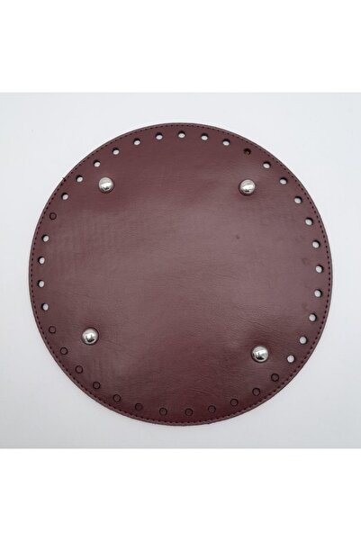 angel çanta aksesuar Bordo crvena Prirodna koža 22 cm okrugla Torba osnova sa...