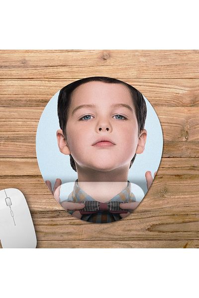 Pixxa موديل لوحة ماوس دعم المعصم من Young Sheldon - بيضاوي واحد
