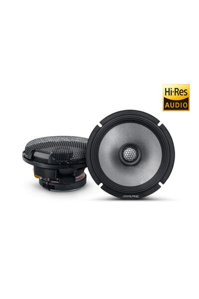 Alpine R2-s65 Yeni Nesil 6-1/2" (16,5 Cm) Koaksiyel 2 Yollu R-serisi Hoparlörler