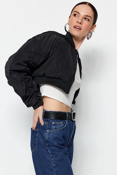 Trendyol Collection Winterjacke - Schwarz - Bomberjacken