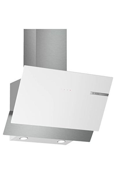 Bosch Beyaz Cam Eğimli 60cm Davlumbaz
