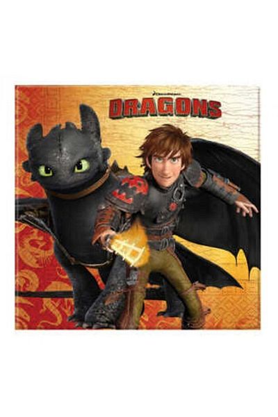 kidspartim Χαρτοπετσέτα Dragons