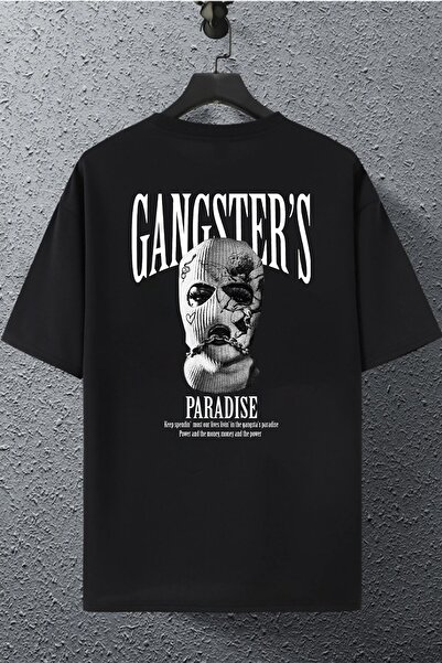 macklin Unisex Γυναικεία Ανδρική μπλούζα Gangsta Paradise Printed Oversize