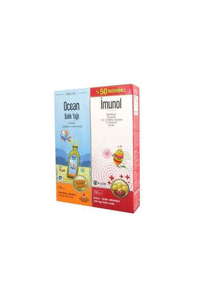 Ocean Fish Oil 150ml and Imunol Syrup 150ml Set