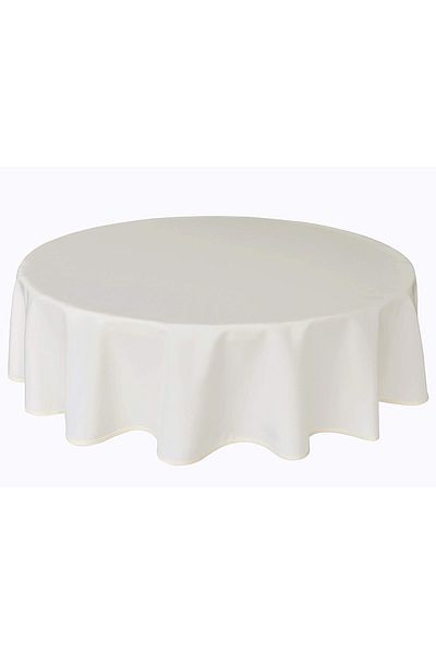 stay home Carefree Round Tablecloth