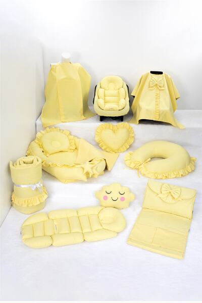 Umaybebek Babynest Puset Örtüsü Alt Açma Emzirme Yastığı Bel Destekli Ana Kuc...