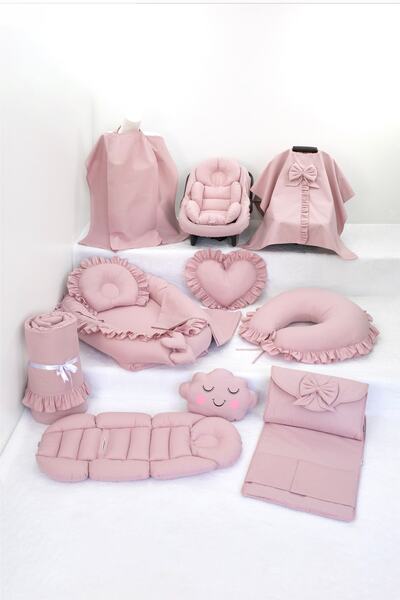 Umaybebek Babynest Puset Örtüsü Alt Açma Emzirme Yastığı Bel Destekli Ana Kuc...