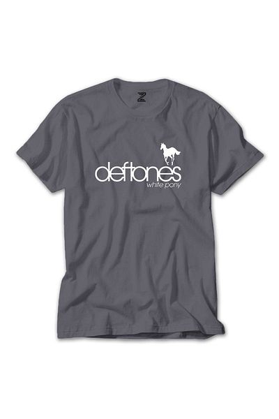 Z zepplin Γκρι μπλουζάκι Deftones White Pony 2021