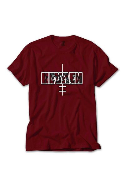 Z zepplin Marilyn Manson Heaven Red T-shirt