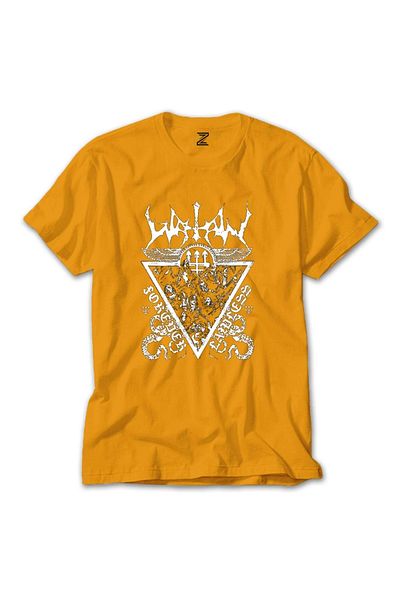 Z zepplin Κίτρινο T-shirt Watain Lawless Darkness