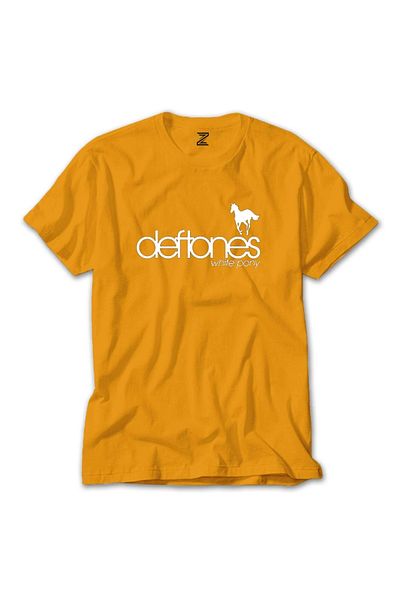 Z zepplin Κίτρινο T-shirt Deftones White Pony 2021