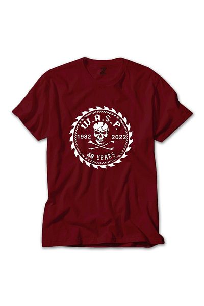 Z zepplin Κόκκινο T-shirt Wasp 40 Years