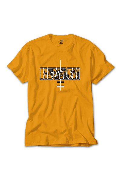 Z zepplin Κίτρινο T-shirt Marilyn Manson Heaven