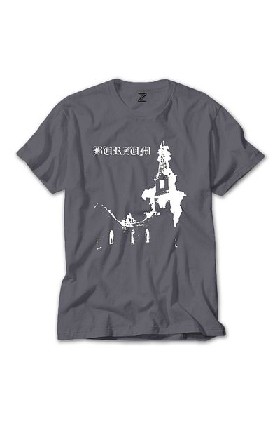 Z zepplin Μπλουζάκι Burzum Burn Church Grey