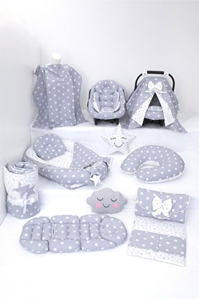 Umaybebek Babynest Puset Örtüsü Alt Açma Emzirme Yastığı Bel Destekli Ana Kuc...