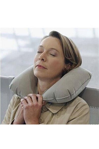 GüleyStore Travel Neck Pillow Inflatable Travel Pillow Neck Collar