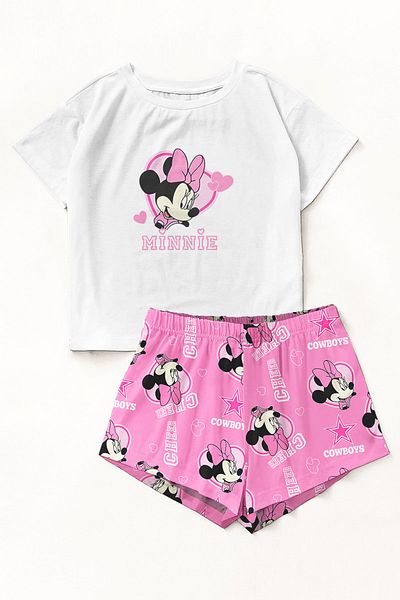 PEMBİŞ HOMEWEAR Σετ σορτς Zezex Minnie Supersoft