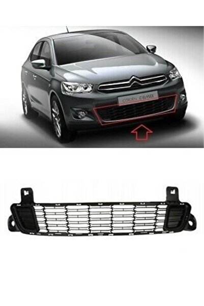 Genel Markalar Citroen C-Elysee Ön Tampon Orta Izgarası - Panjuru 9676958280 ...
