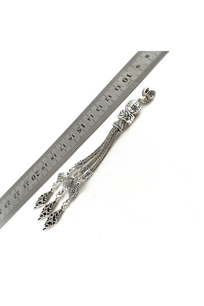 Selderesi 1 Adet Kaliteli 3 Dallı Özel Tasarım Tesbih Püskülü