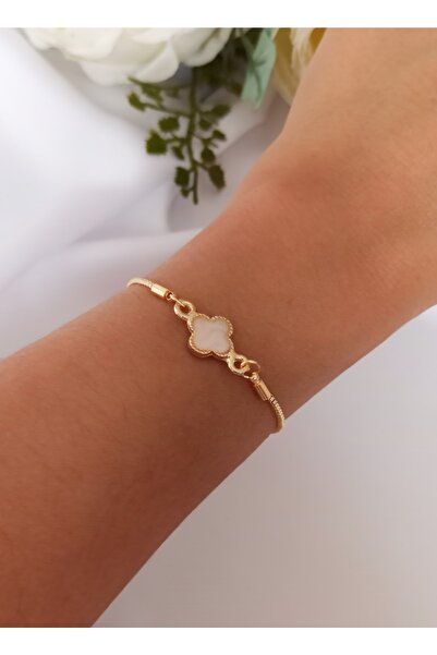 DENİZDENAL Sedef Yonca Şans Bilekliği A