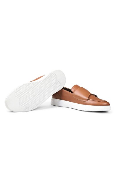 Ducavelli Strap Hakiki Deri Erkek Günlük Ayakkabı, Loafer Ayakkabı, Günlük Ayakkabı, Hafif Ayakkabı
