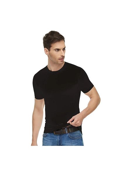Tutku Elit Ανδρικό εσώρουχο με λαιμόκοψη Lycra κοντό μανίκι 1301 - 9 τεμάχια