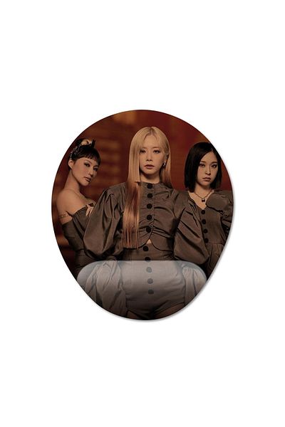 Pixxa موديل لوحة ماوس مع مسند للمعصم من Dreamcatcher - 1 بيضاوي